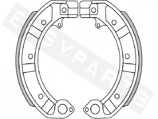 Bremsbacken POLINI Original (FT0128)